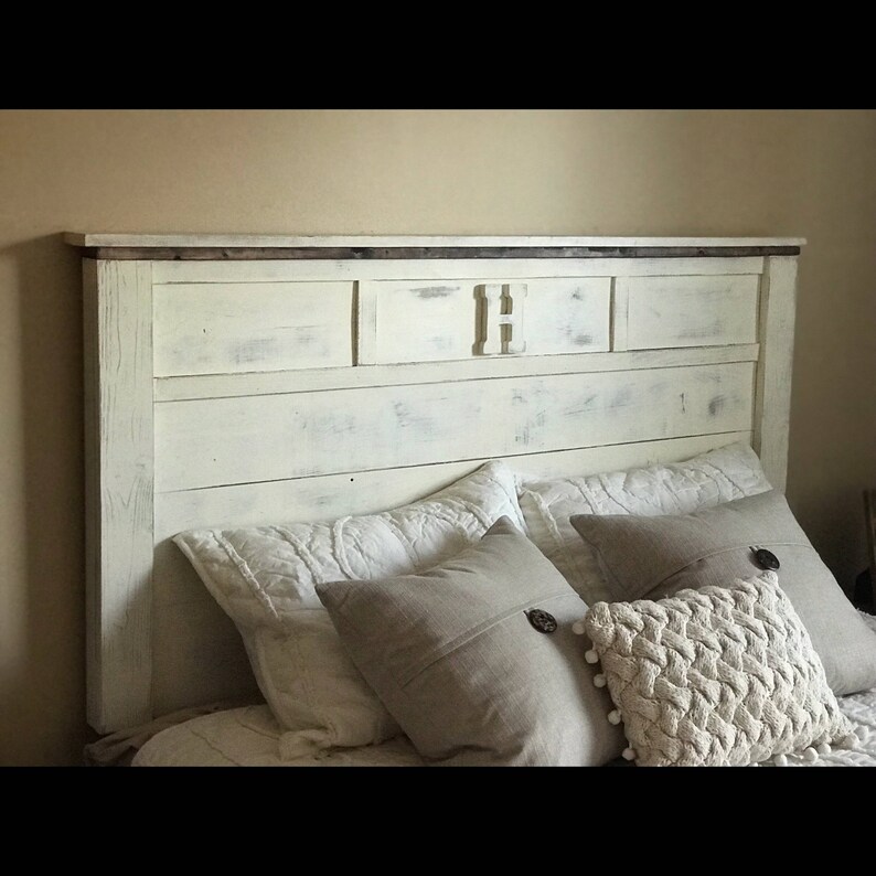 Rustic Headboard Farmhouse Headboard Twin Full Queen Etsy