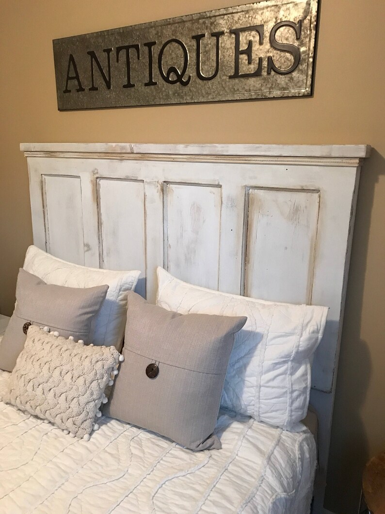 Antique Door Headboard Queen Headboard King Headboard Etsy