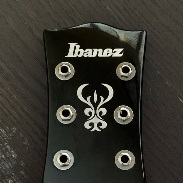 Ibanez AR220 style guitar headstock MOP decal set Perfect for Restoration