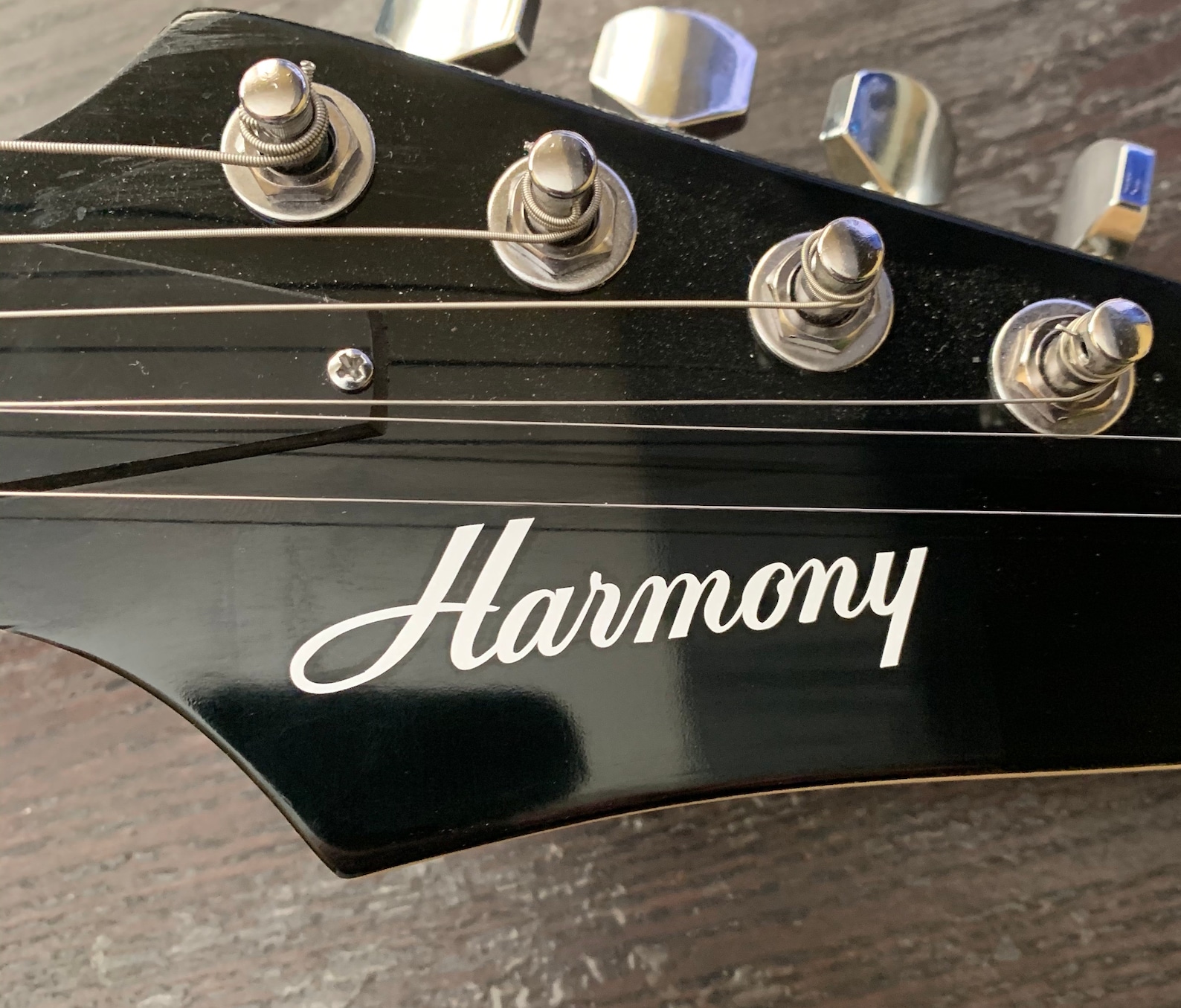 Vintage Harmony Guitar Headstock Vinyl Decal Inlay set Satin Etsy
