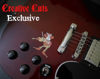Tony Iommi Custom Monkey Sticker Decal form 1961 SG  decal set Perfect for Custom DIY Guitar Headstock