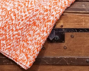 Orange Rug. Area rug, Modern rug, Bohemian rug, Kids bedroom rug, Handwoven Cotton | Eco-Friendly | Washable.