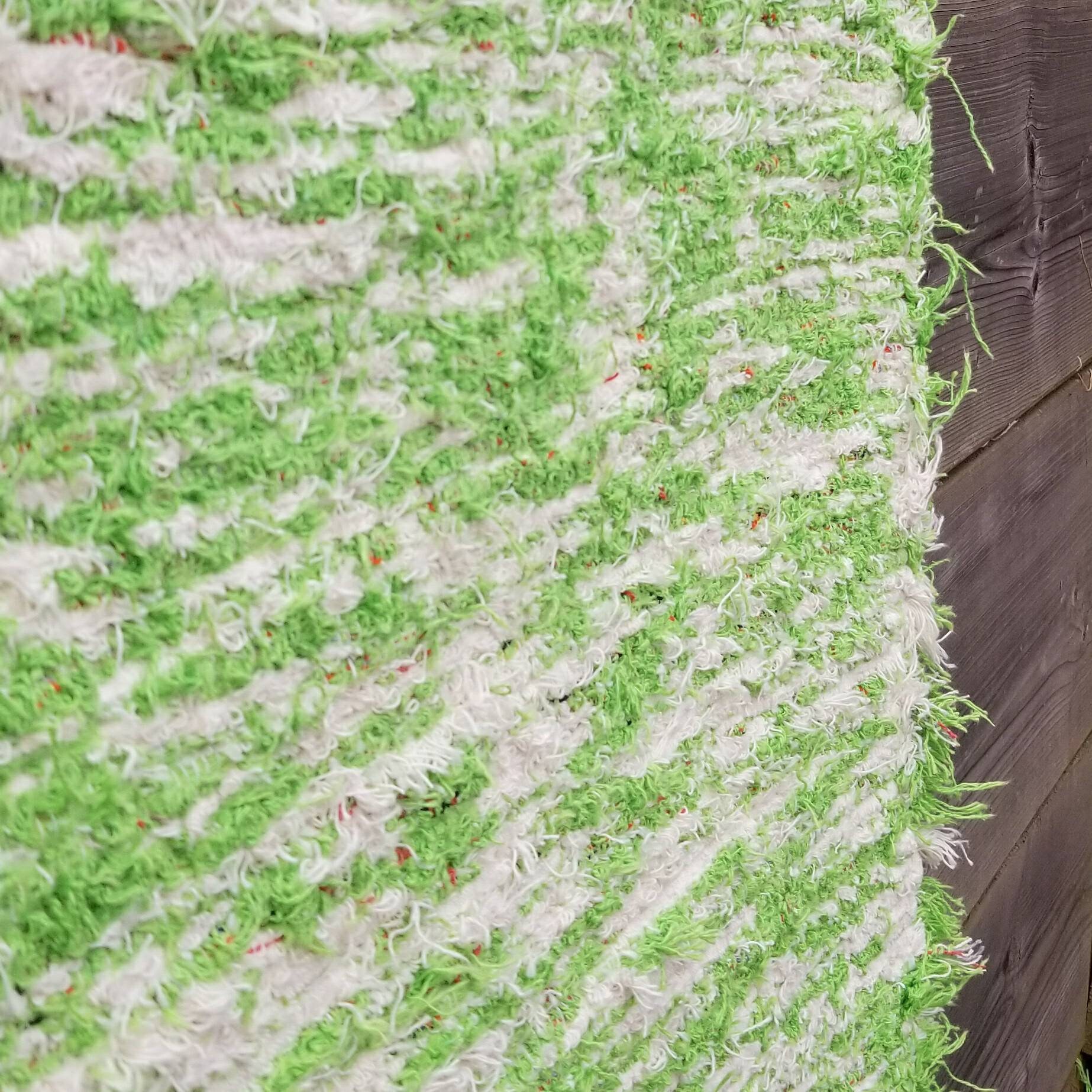 Green Runner rug 65x240 cm 2'2 x 7'8 Rug runners Etsy