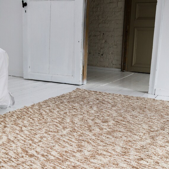 Beige Rugs Neutral Area Rug Nursery Rug Large Rug Bedroom Rug Area Rugs Washable Cotton Rug Eco Friendly