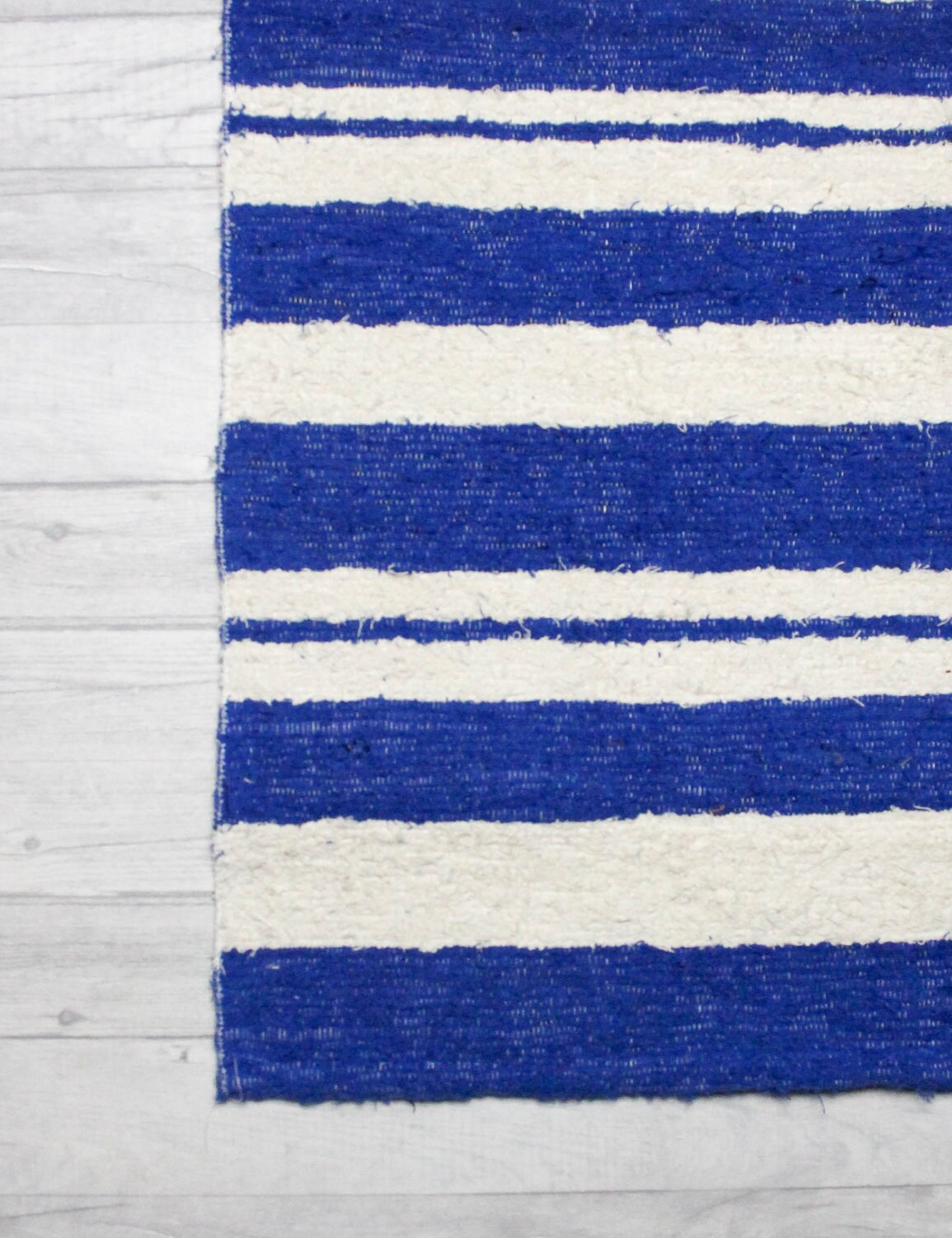 Blue Rug White Rug Bathroom Rug Area Rug Nautical Rug Etsy