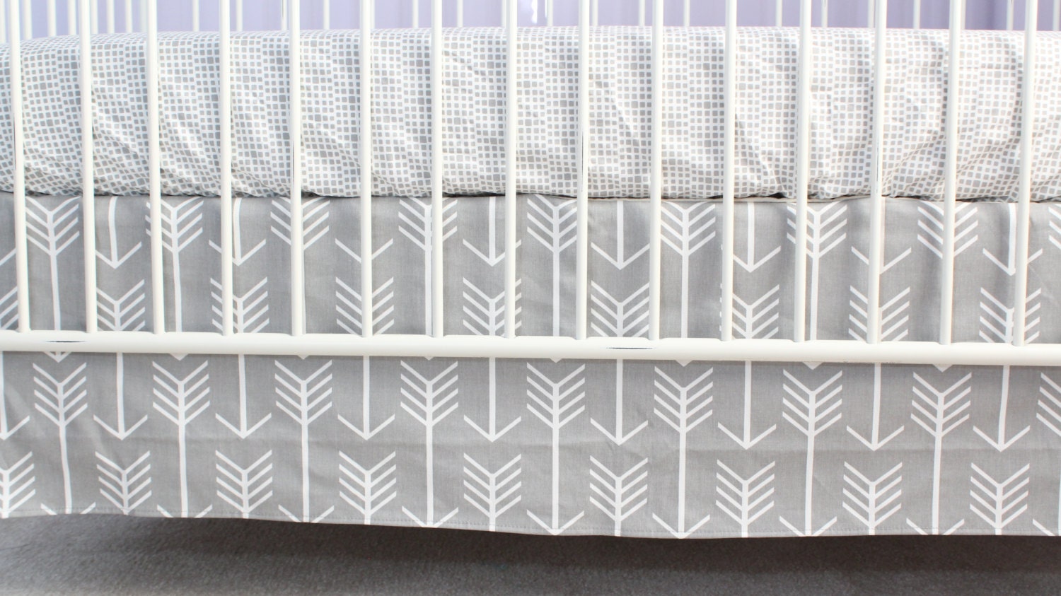 Boy Baby Crib Bedding Arrows Gray Crib Bedding Set by Bold Etsy