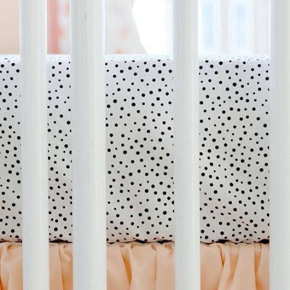 Peach Once Upon A Time Crib Baby Bedding Sheet