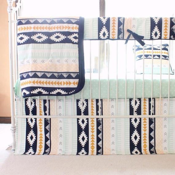 aztec baby bedding