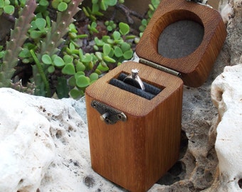 rustic ring bearer box reclaimed wood ring box wood ring box wedding ring box wedding ring holder Proposal ring box wedding ring holder