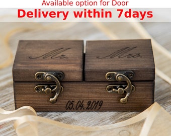 Rustic Wedding Ring Box Vintage Wooden Holder Creative We Do Ring Bearer Box Rustic Wedding Ring Box Vintage Wooden Holder Creative We Do Ring Bearer Box