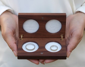 rustic ring bearer box reclaimed wood ring box wood ring box wedding ring box wedding ring holder Proposal ring box wedding ring holder