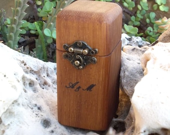 rustic ring bearer box reclaimed wood ring box wood ring box wedding ring box wedding ring holder Proposal ring box wedding ring holder