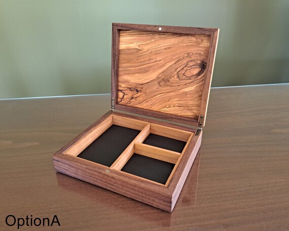 Christmas Gift] Solid Wood Jewelry Box