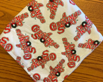 Baby Bandana Bib - A Christmas Story