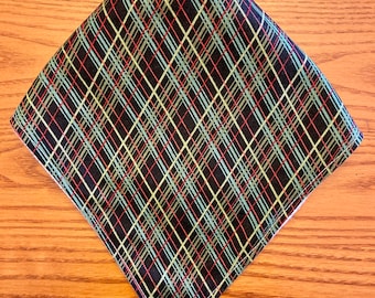 Baby Bandana Lätzchen - Weihnachten Plaid
