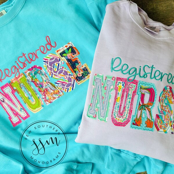 Applique Sweatshirt Etsy