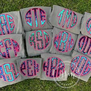 Mermaid Sequin-Applique-Comfort Colors, Spring/Summer Tee
