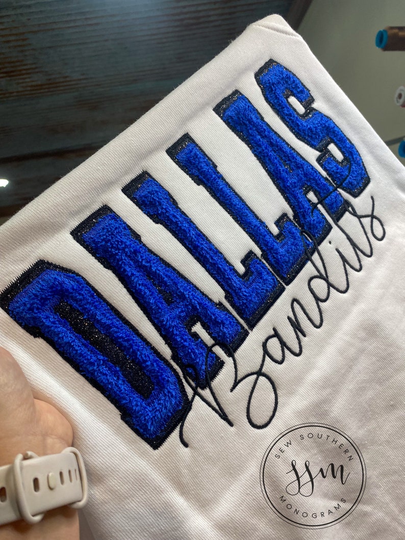 Custom Applique Patch Sweatshirts Etsy