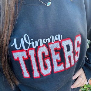 Felpe con toppe personalizzate e brillanti - mascotte