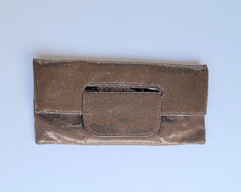 Murval Cooper Envelope Party Clutch Handbag, Foldover Clutch  