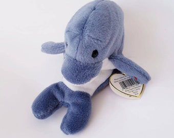 ecco the dolphin beanie baby