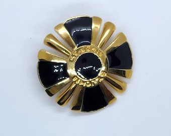 Spilla Vintage Decorata Con Croce Di Malta Color Oro Con - Foto 5