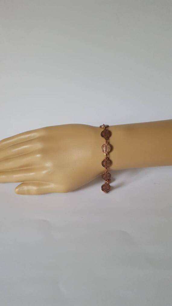 Copper Mini-Penny Bracelet