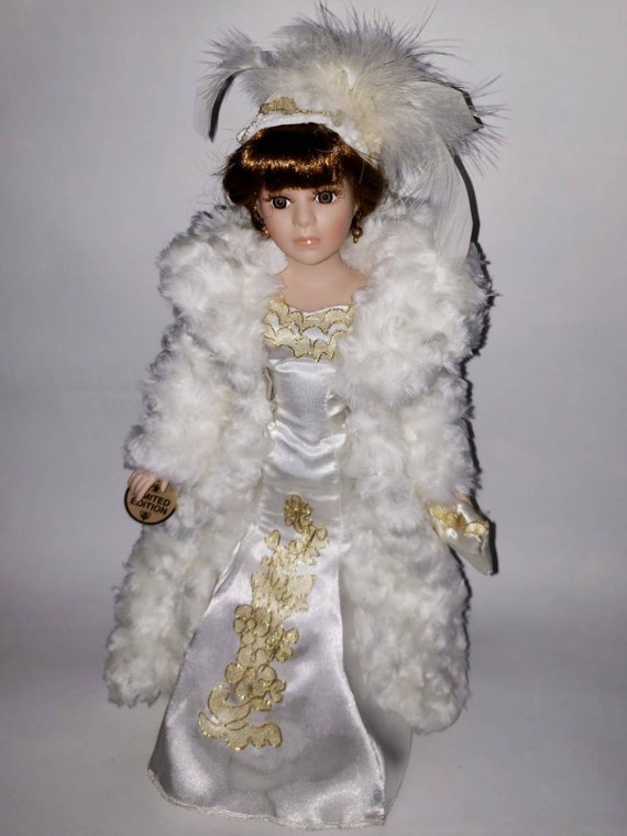 Genuine Fine Bisque Porcelain Doll