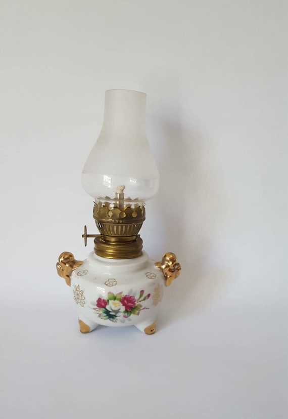 Oil Lamp - Pewter Mini - 6.5