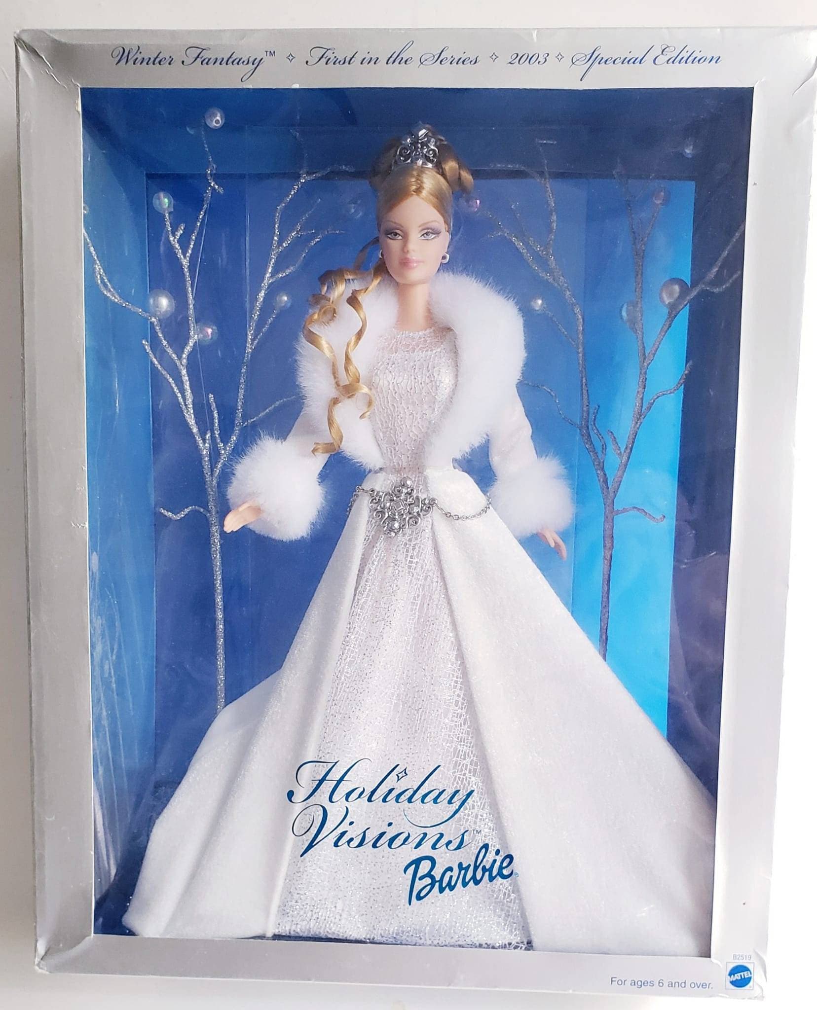 WINTER FANTASY Special Edition Barbie Doll First in the Etsy UK