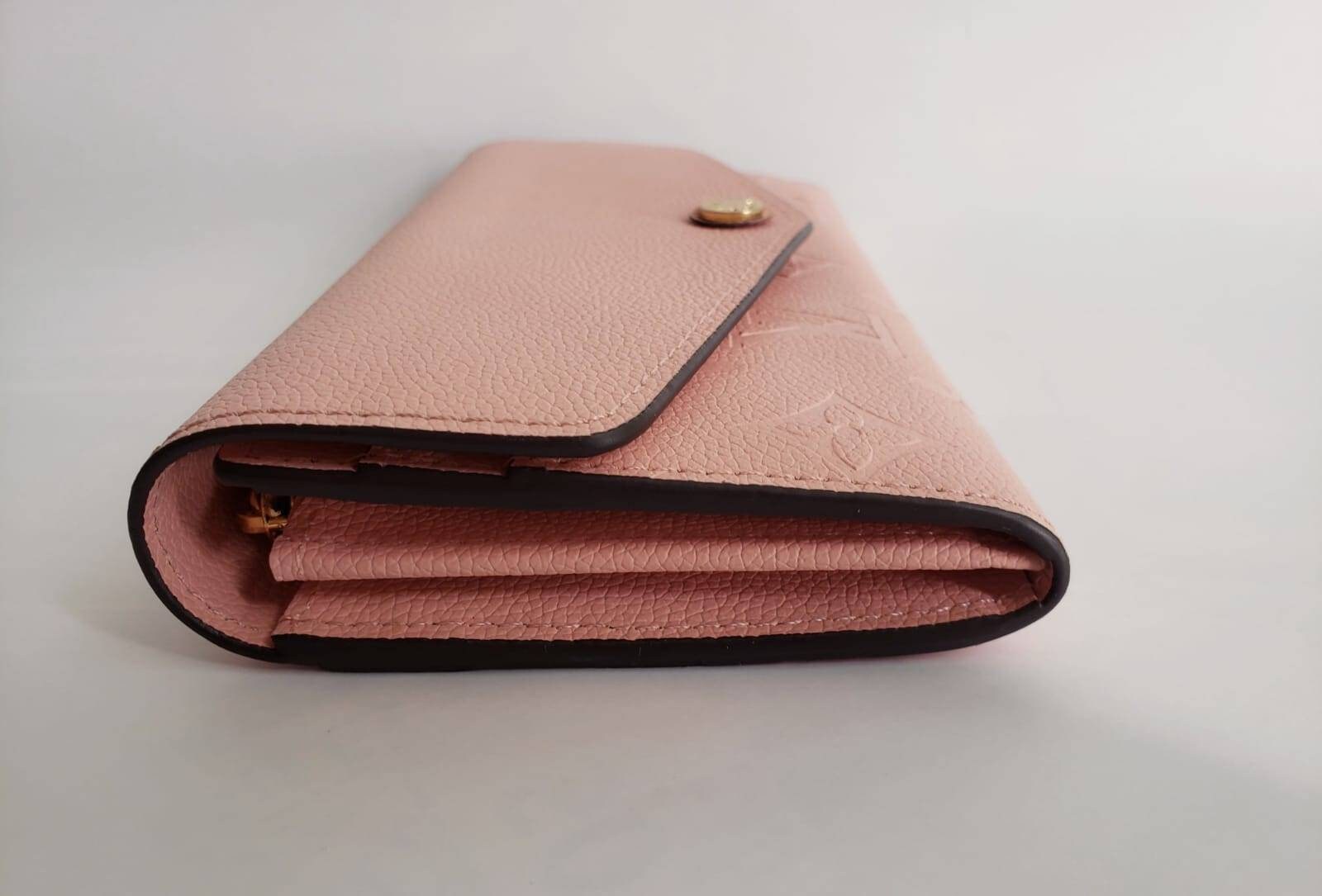 Louis Vuitton Sarah wallet new Pink Leather ref.193455 - Joli Closet