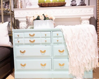Mint Green Dresser Etsy
