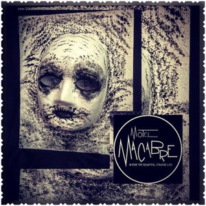 Verloren ziel... De 3D masker Mixed Media op doek