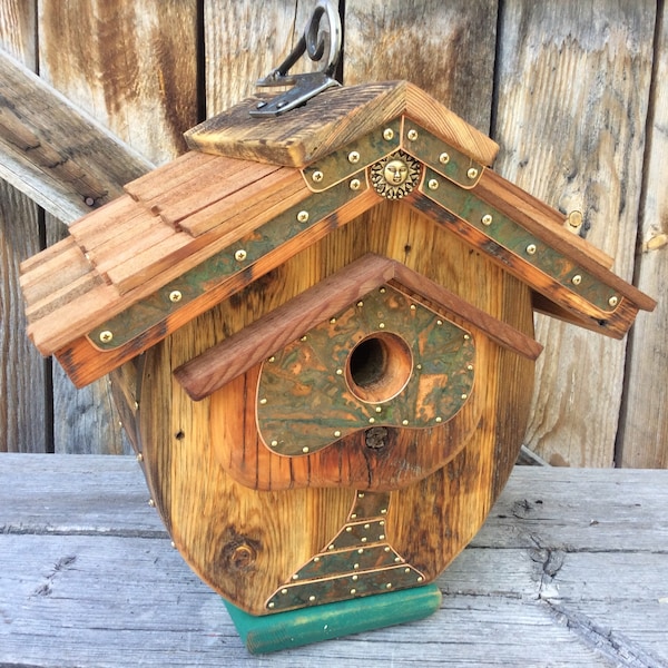 Handmade Birdhouse Etsy