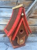 Unique Birdhouse Barnwood Handmade Holiday Wedding Gift #4027 