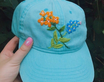 Custom embroidered hat
