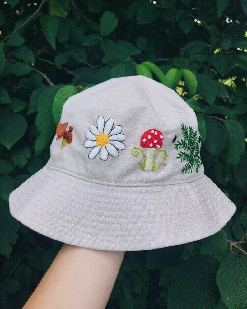 Custom Embroidered Bucket Hat Etsy