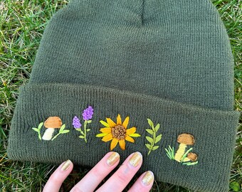 Simple spring beanie