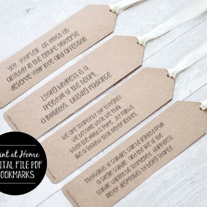 Buy Printable Buddha Quote Bookmarks, INSTANT DOWNLOAD, Buddhist ...