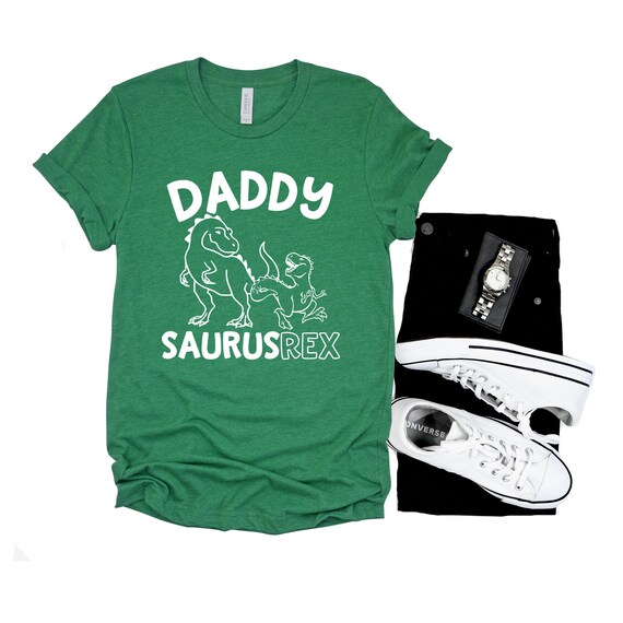 Daddy Saurusrex Shirt Dino Birthday 