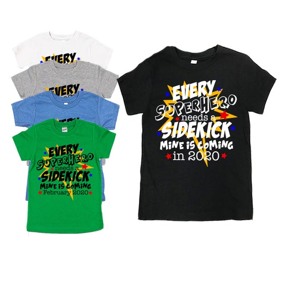 superhero sidekick shirt