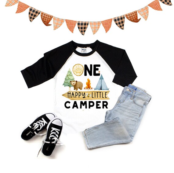 Download One Happy Camper Shirt First Birthday Shirt One Happy Etsy