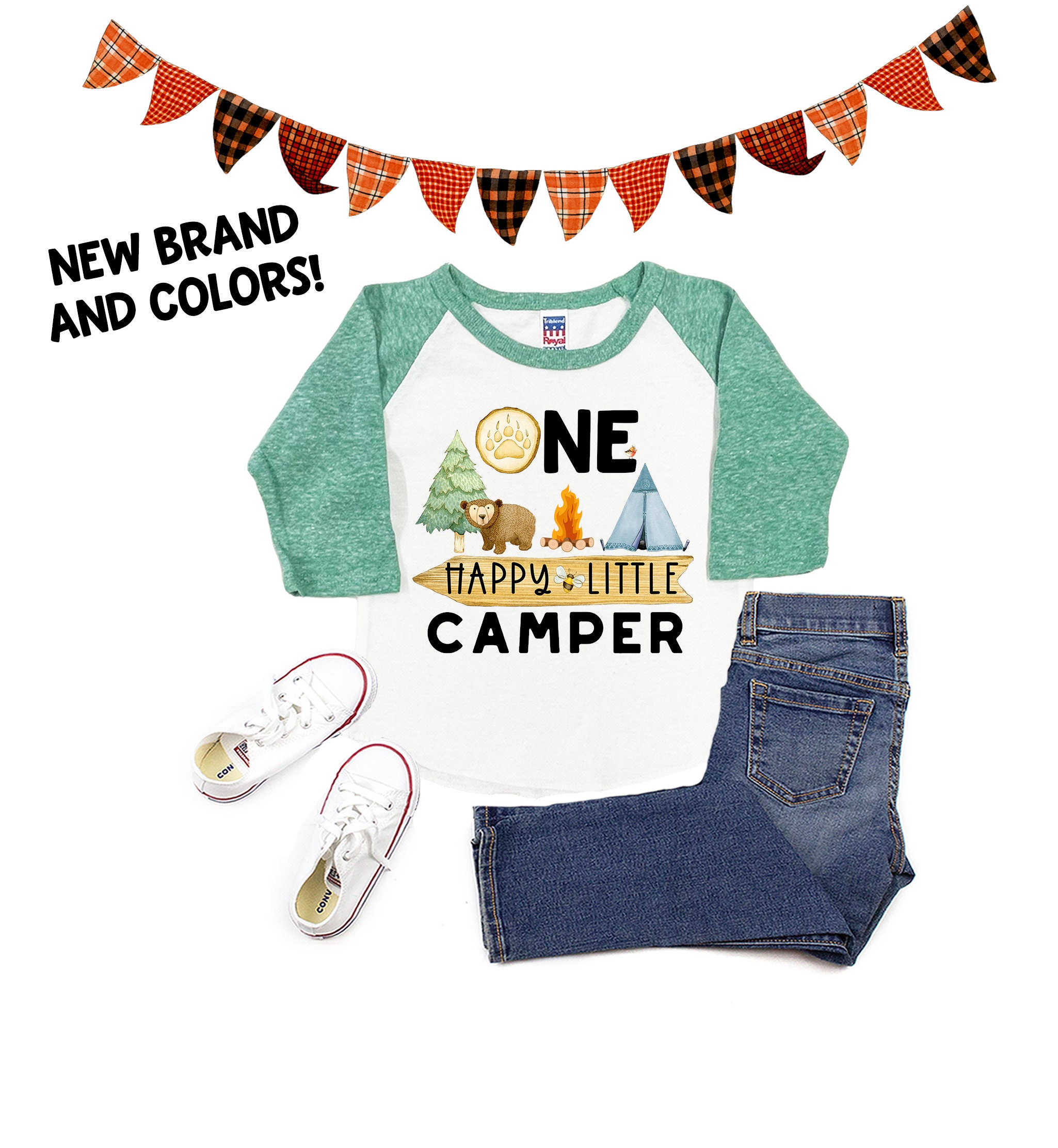 One Happy Camper Shirt First Birthday 