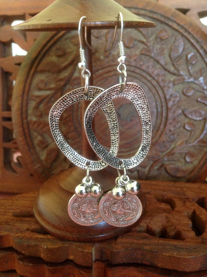 Bohemian Earrings Ethnic Earrings Boho Earrings Tribal Etsy