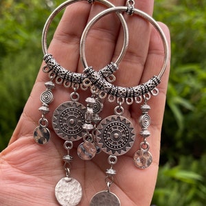 Boho earrings Etsy