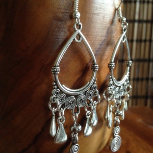 Boho Earrings dangle long drop