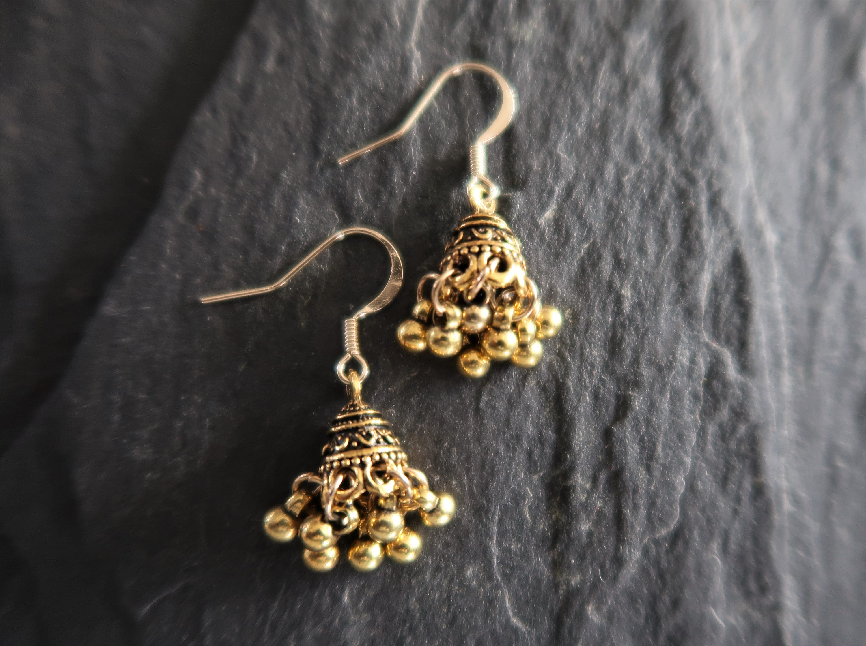 Small Gold Jhumkas Etsy Canada