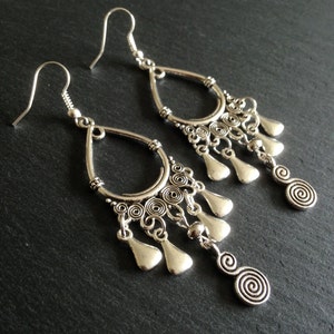 Boho Earrings dangle long drop