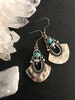 Earrings Sea Sediment Jasper Chandelier Ethnic, Boho, Bohemian, Festival, Tribal, Hypoallergenic, Sterling Silver, Gift, UK 