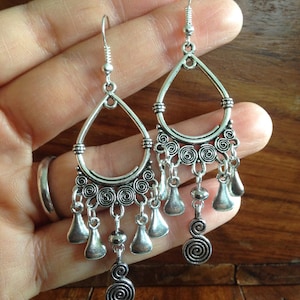 Boho Earrings dangle long drop